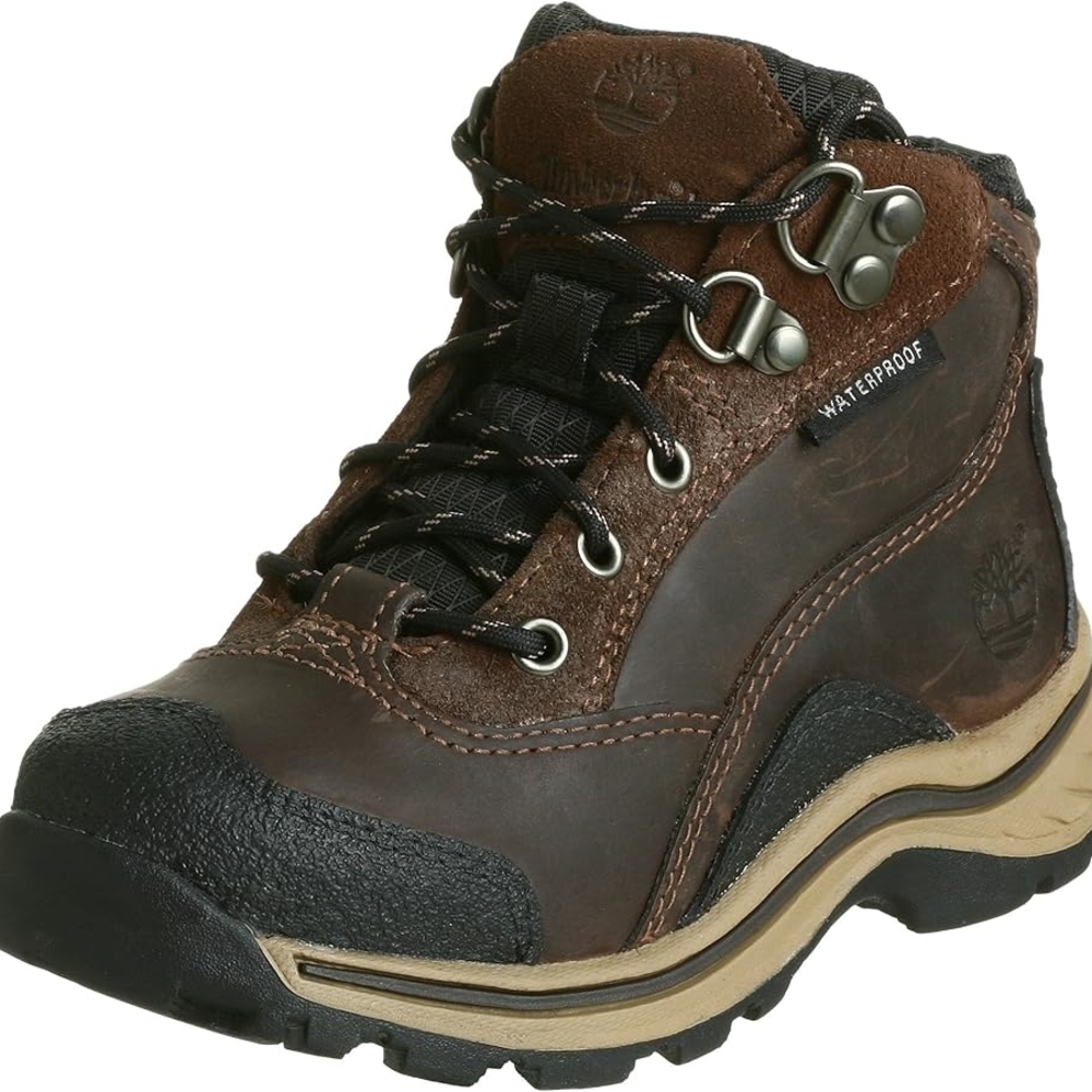 [Timberland] Pawtuckaway Easy Lace Leather Waterproof Hiking Boot (Youth) 3M